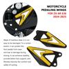 Motorcycle Footrest Heel Guard Cove Rearsets Foot Rest Peg Protector For ZX6R ZX 6R ZX-6R 636 2019-2025 2024 2023