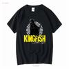 Kingfish Christone Ingram Футболка Мужская S Круглый вырез Черная Длинный рукав винтажная Вываренная Стильная Мягкая Универсальная