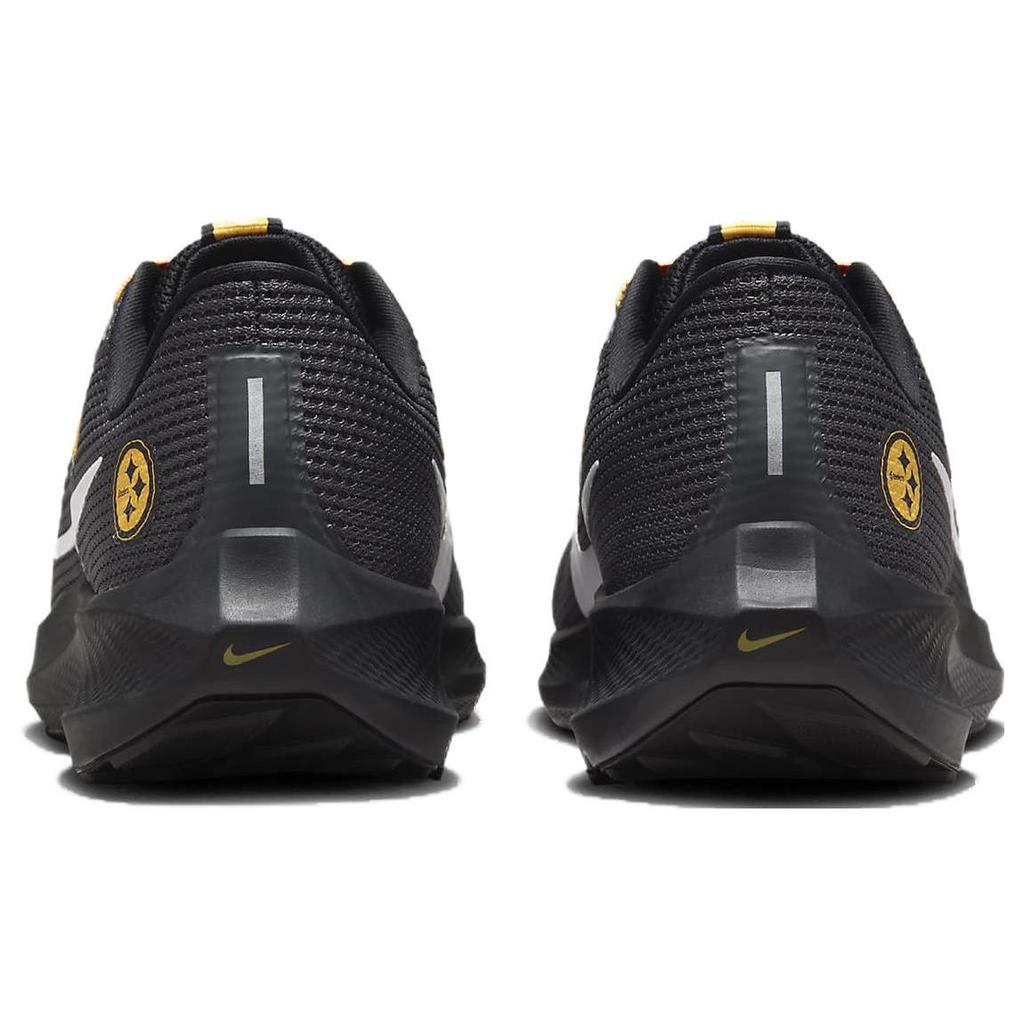 Nike NFL X Air Zoom Pegasus 40 Pittsburgh Steelers Men Sneakers Black Anthracite University-Gold DZ6006-001