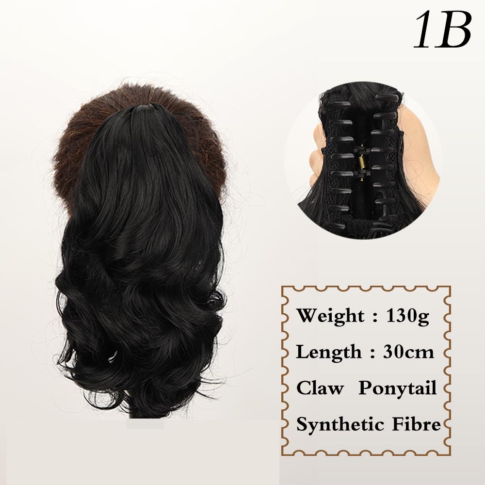 MISS WIG Синтетический хвост с короткими волнами, наращивание волос, светлый хвост для женщин, повседневная вечеринка