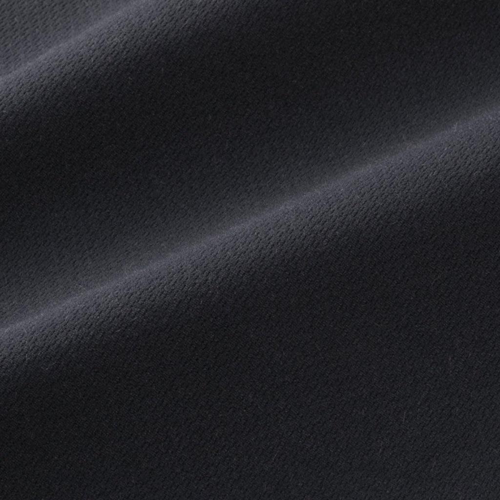 Mizuno Breath Thermo Medium Thickness for Long Tights Size L Medium Underwear, Heat-Generating Innerwear, Active, (Front Opening), Men's, Black,