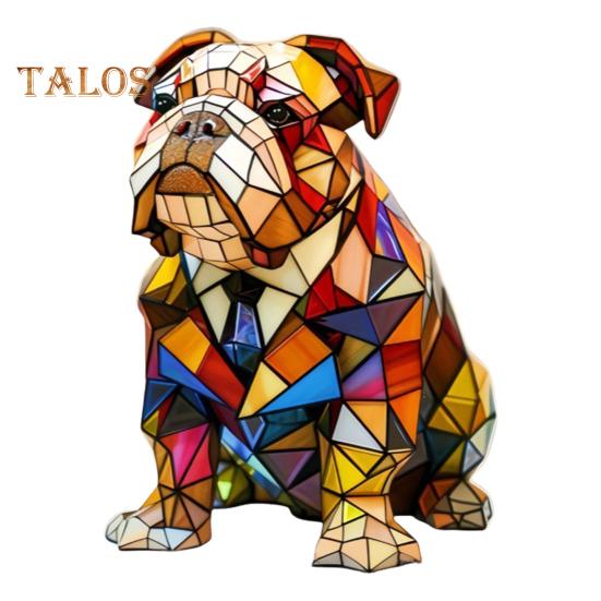 Настольная лампа в виде щенка, винтажная лампа в виде корги и мопса, прикроватная тумбочка из смолы с изображением животных, ночник, светодиодный светильник в собачьей тематике для спальни, гостиной, офиса