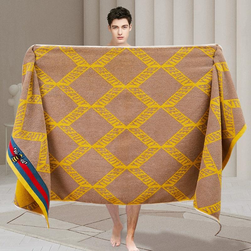 Полотенца для ванной из 100% хлопка 70x140см для ванной комнаты, мягкие и впитывающие винтажные банные полотенца для женщин и мужчин, полотенца для обертывания, 1 шт.