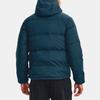 Under Armour ColdGear Training Sports Waterproof Hooded Down Jacket Men Outerwear Navy 1369372-413