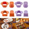 Halloween Cake Pop Mold Set Pumpkin & Ghost Shape Press for Baking Cookies Candy Food-Grade Baking Cake Pop Kit