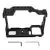 Camera Cage for A7M3 A7R3 with 14in 38in Threaded Holes Positioning Hole Cold Shoe Port Video