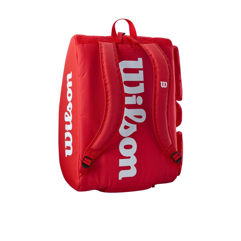 Wilson Pickleball Bag PICKLEBALL SUPER TOUR RED BAG WR8909501001 Red