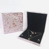 Bracelets Wedding Ring Display Case Pink Necklace Storage Box Retro Jewelry Box  Gifts