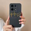 For Infinix Hot 30 Play GT 10 Pro Itel  A05s A04 Tecno Camon 20 Premier 5G Phone Case Cover Fashion Love Heart Matte Soft Silicone Shockproof Bumpers