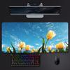 Countryside Afternoon Sunshine Flowers Art Mouse Pad Mousepad Large Gaming Lockedge Thickened Pc Table Desk Mat