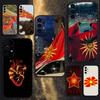 Чехол для телефона Флаг Македонии Для Samsung S25,S24,S21,S22,S23,S30,Ultra,S20,Plus,Fe,Lite,Note,10,9,5G Черный Чехол