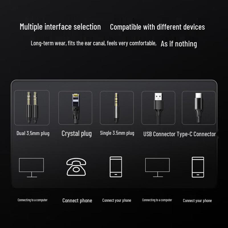 Yijiatong Call Center Headset (CN version)
