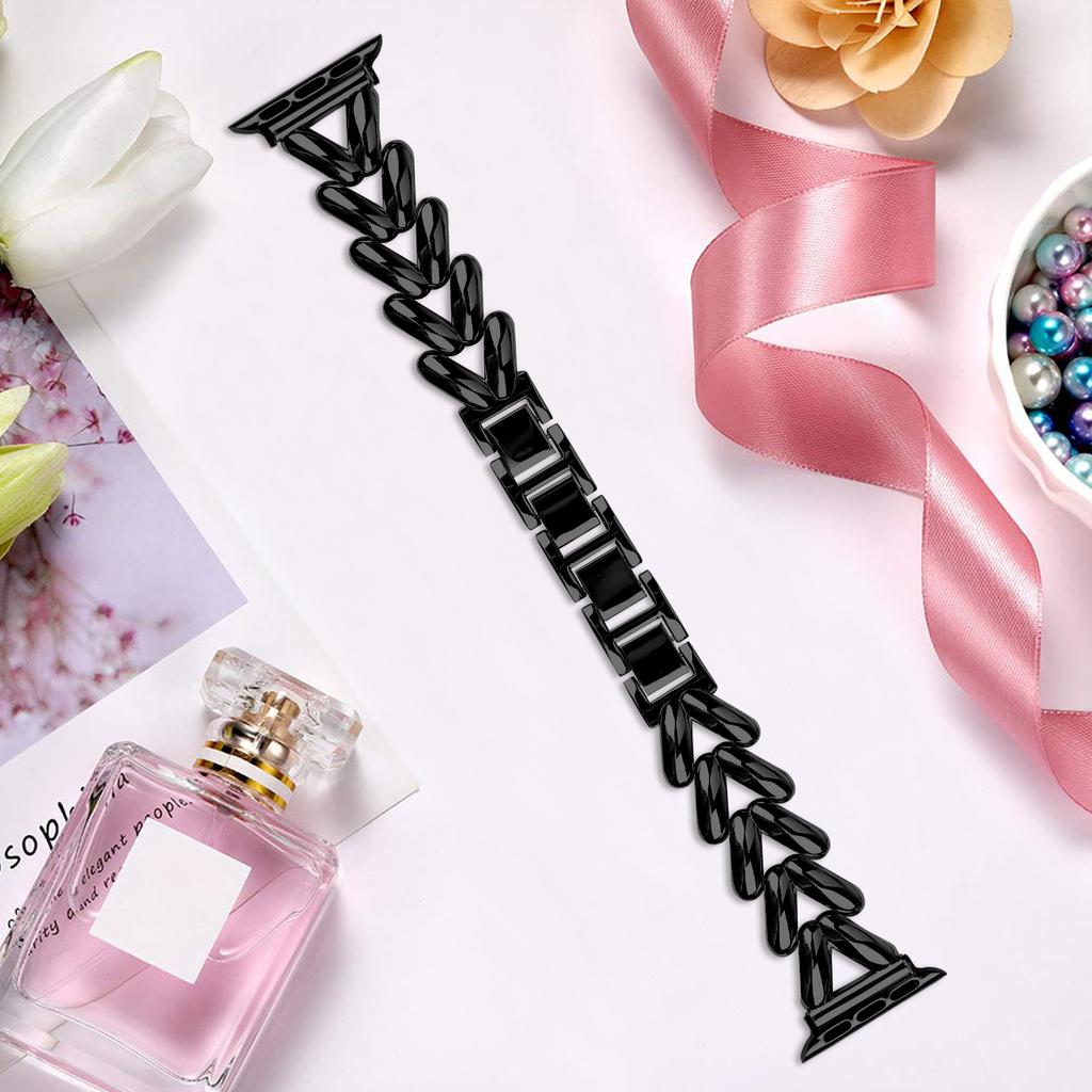 Ремешок для Apple Watch Series 10 42мм/9 8 7 41мм/SE (2023) SE (2022) SE 6 5 4 40мм/3 2 1 38мм Браслет для часов из цинкового сплава с витым металлом