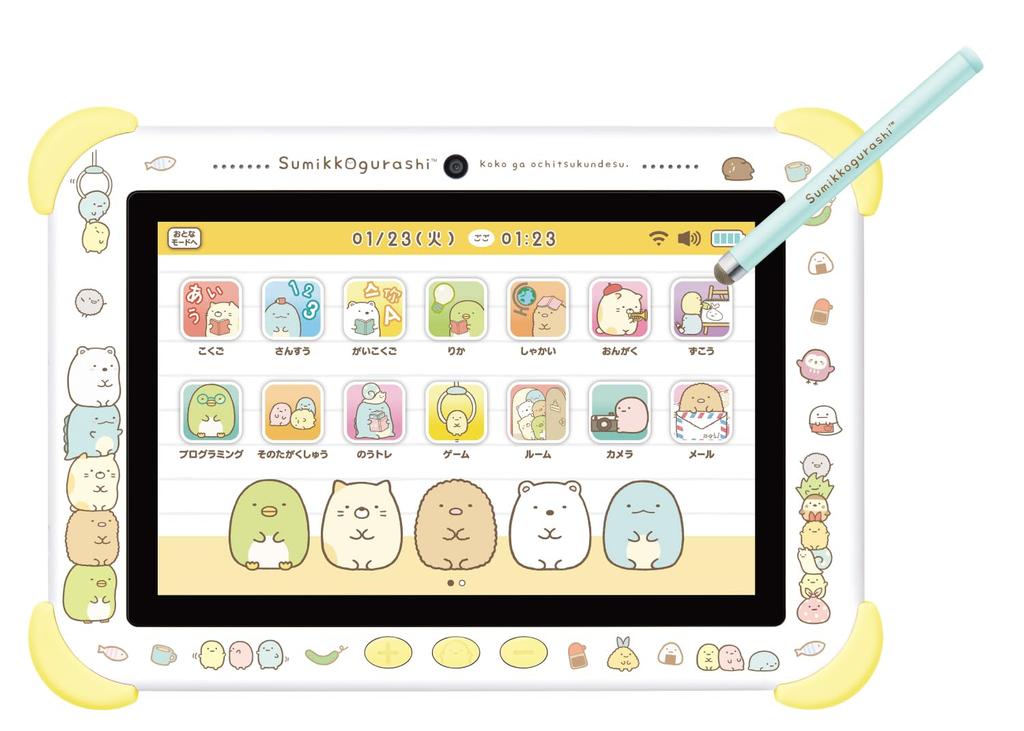 AGATSUMA Sumikko Gurashi Подключитесь к устройству Подключитесь к устройству Sumikko Pad От 5 лет и старше 8 дюймов Желтый Wi-Fi! каждый!