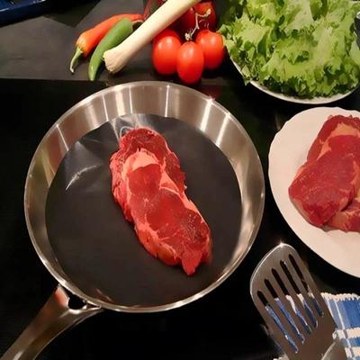 2 шт. антипригарный круглый термостойкий коврик для сковороды 24 см пищевой антипригарный коврик для сковороды