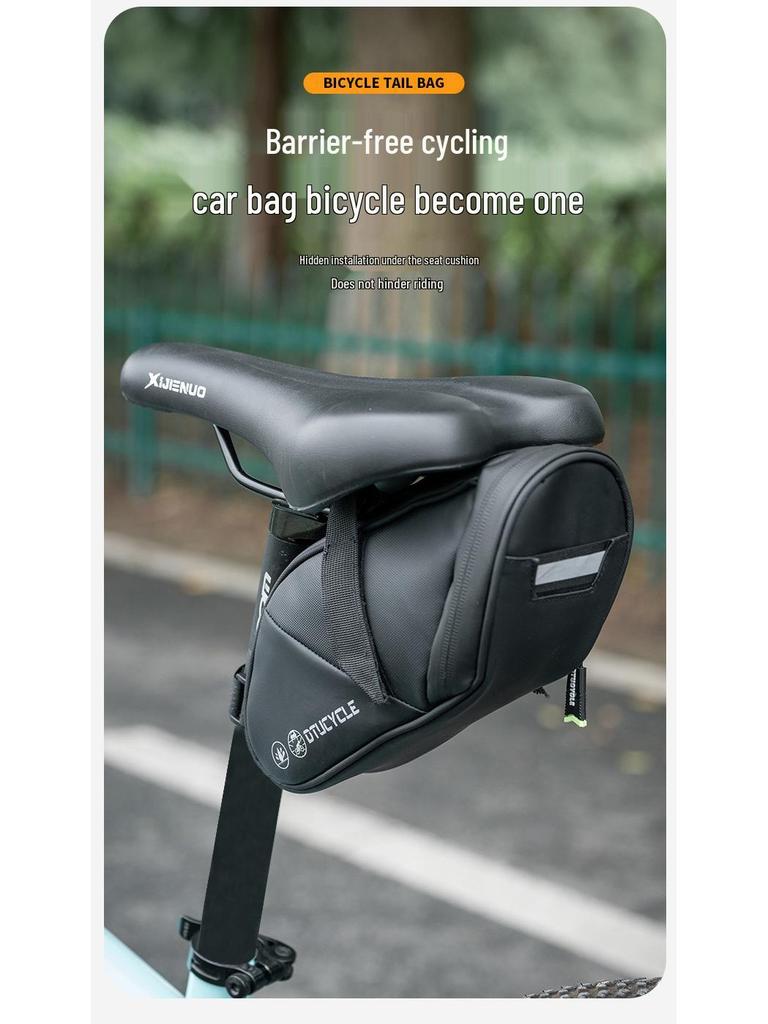 Водонепроницаемая портативная сумка на седло для шоссейных и горных велосипедов