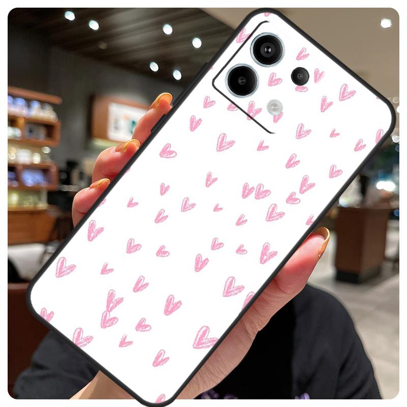 Чехол Мультяшное Сердце Для Девочек Для Xiaomi Redmi Note 14 10 11 12 13 15 Pro Plus Чехол Для Redmi 15 15C 14C 10C 12C 13C