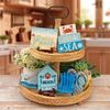 Beach Summer Ocean Tiered Tray Decoration Creative Desktop Decoration Ornament Home Decor Craft