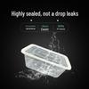1000ml Disposable Rectangular Food Container