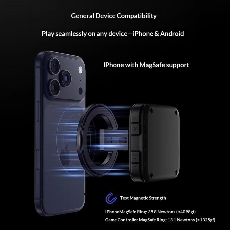 Новые геймпады Abxylute M4 Bluetooth Магнитный игровой контроллер Ретро Портативный Мини-захват для телефона NGC MagSafe Геймпады Подарки