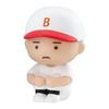 Machiboke Baseball Player All 5 Types Set Full Comp Gacha Gacha Capsule Toy
