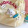 Funny Toilet Plush Keychain Cartoon Teeth Paper Roll Poop Stuffed Doll Pendant Car Key Ring Backpack Bag Decor Kid Gift
