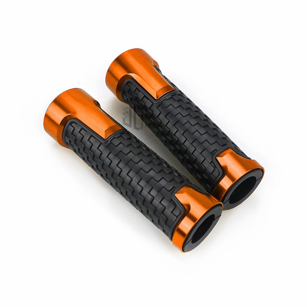 Motorcycle 22mm CNC Aluminum Rubber Gel Handle Bar Grip Hand Grips for Vespa Scooter LT LX GT GTS GTV 300 250 125 200 Sprint 150