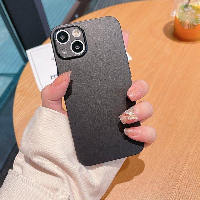 Тонкий мягкий чехол толщиной 0,3 мм для Iphone 14 11 13 12 Pro Max Mini Xr X Xs 7 8 Plus Se, матовый прозрачный чехол для телефона с защитой от царапин