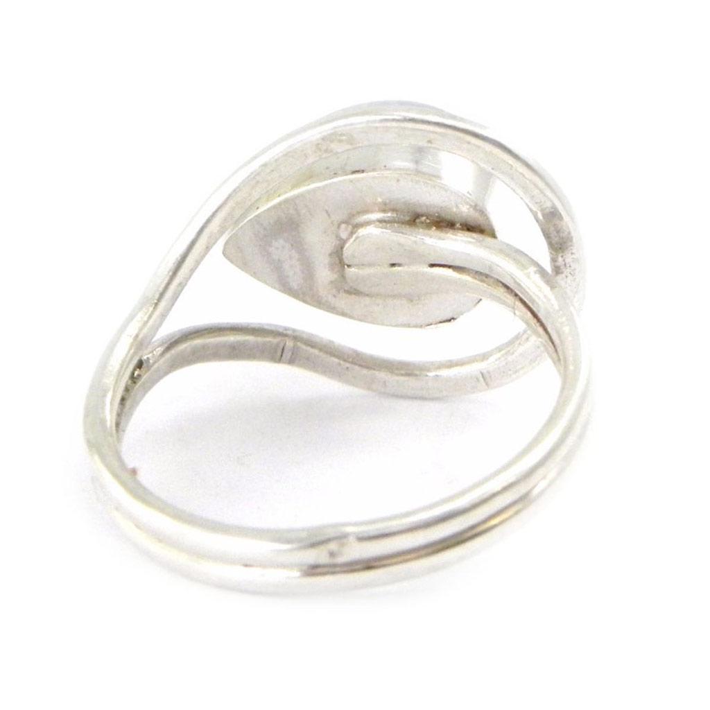 Серебряное кольцо "Небеса" Лунный камень