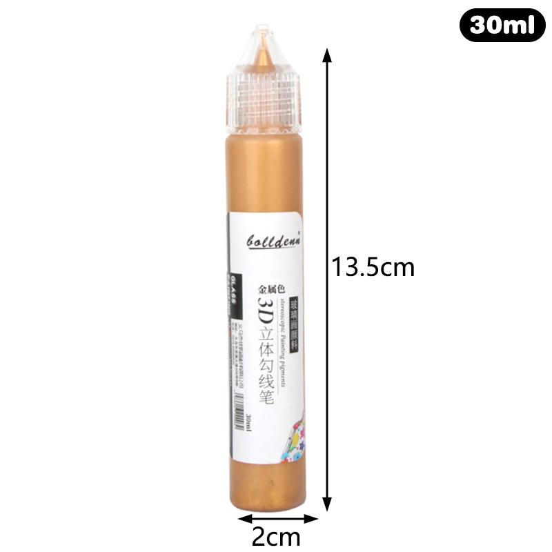 10/30 мл витражная краска для стекла, устойчивая к воздействию солнца, акриловые краски для стекла, 3D-ручка, водостойкая краска для стекла, принадлежности для рисования Aquarela Art Supplies