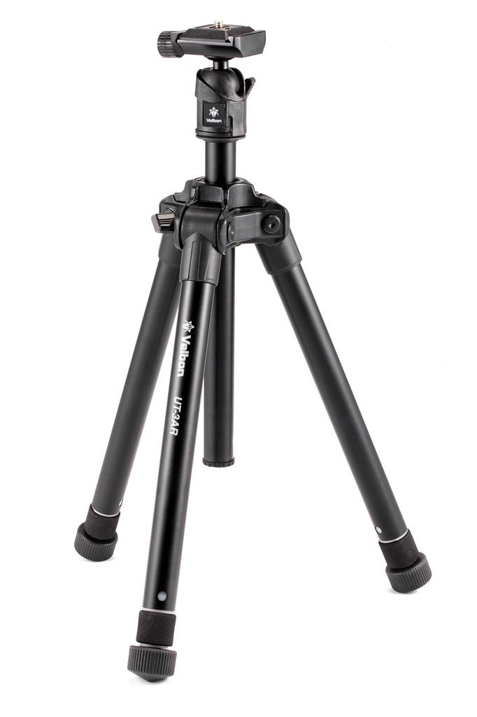 Velbon Travel Tripod for Tripod Case ULTREK 5 Ultra Total Reduced Leg Aluminum 437006 Cameras, Included, UT-3AR, Stages, Lock, Height 135.5cm,