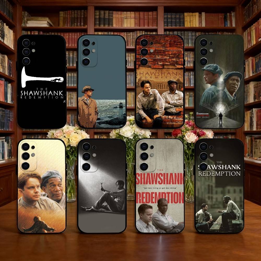 The Shawshank Redemption Phone Case For Samsung S25,S24,S21,S22,S23,S30,Ultra,S20,Plus,Fe,Lite,Note,10,Black Cover