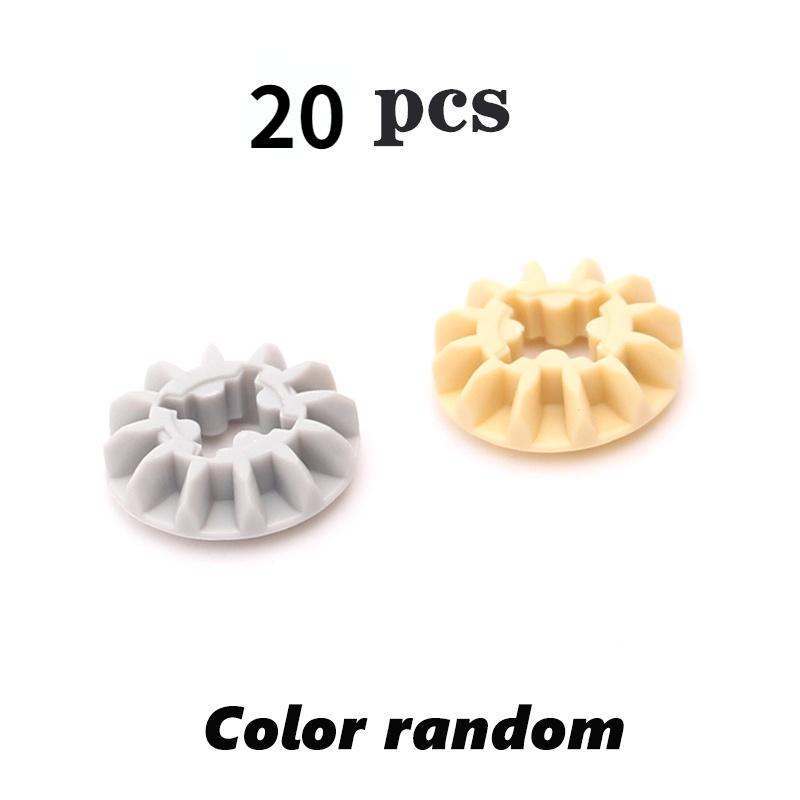 Серия MOC Gear Поворотная платформа с шестернями Зубчатая рейка и шестеренчатый дифференциал Высокотехнологичные детали Строительные блоки из мелких частиц Игрушки