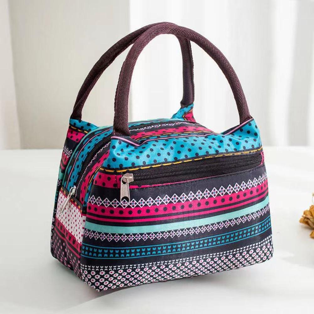 Портативная сумка для обеда из ткани Оксфорд для взрослых и детей, сумка-холодильник для еды и напитков, сумка для пикника, водонепроницаемая коробка для хранения продуктов