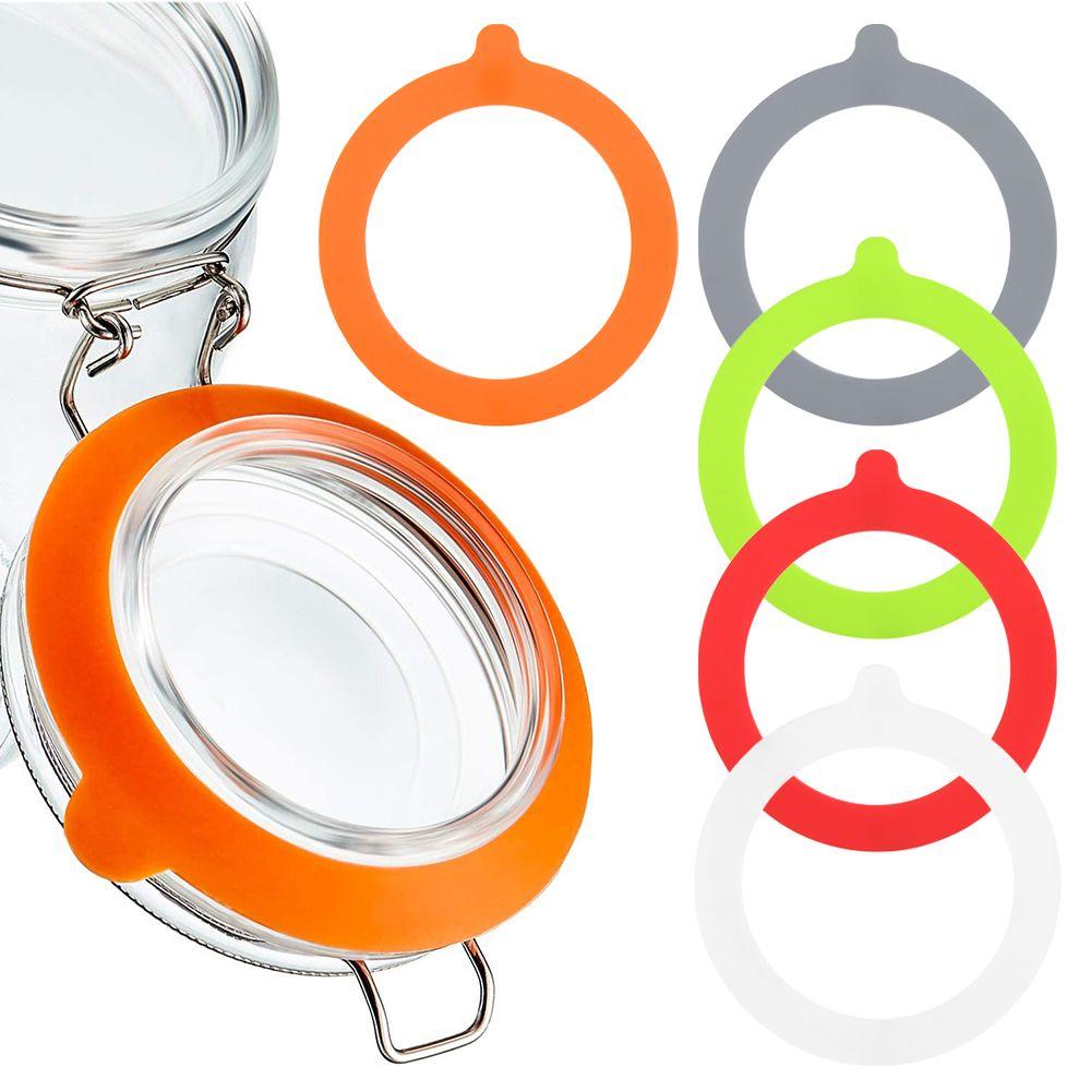 Storage Canning Accessories Rubber Seals Rings Jar Gaskets Mason Jars Gaskets Silicone Seals