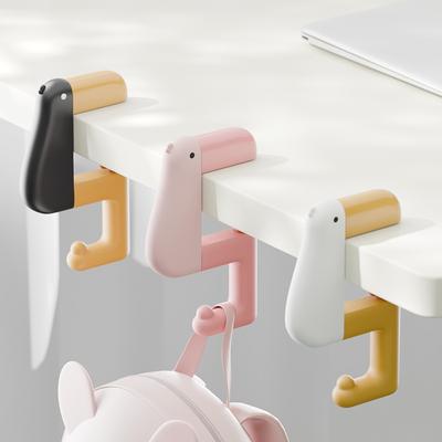 Милый мультфильм съемный крючок для сумки для офиса, кошелька, рюкзака