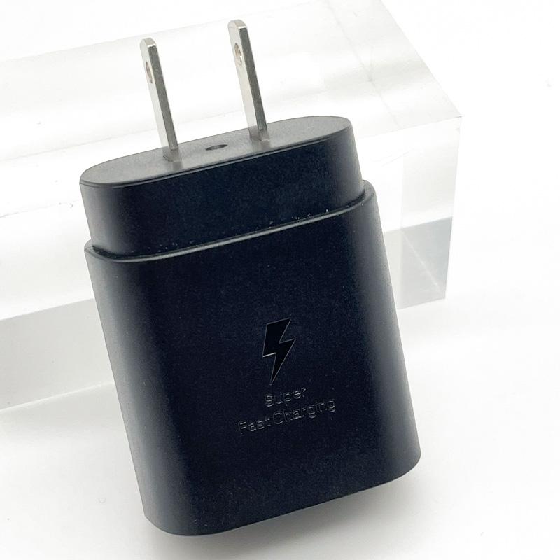 25W Super Fast Charger US Plug Power Adapter 3A Type C Cable For iPhone 15 Pro Max For Galaxy Z Flip 6 5 4 3 S24 S23 S22