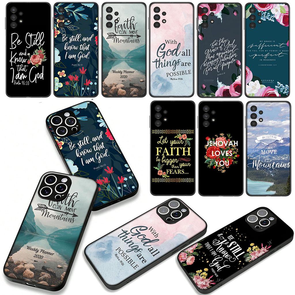 Bible Verse Faith Christian Case for Motorola Moto Edge 70 60 Fusion 40 NEO 20 Pro G Stylus G56 G96 G71 G73 G52 G41 G42 G50 G51