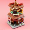 LOZ 1632 City Street Торговый центр Рынок Архитектура DIY Мини-блоки Кирпичи Строительная игрушка для детей Подарок без коробки