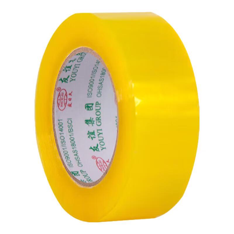 YouRijiu Clear BOPP Packing Tape 60mm x 100m (5 Rolls)