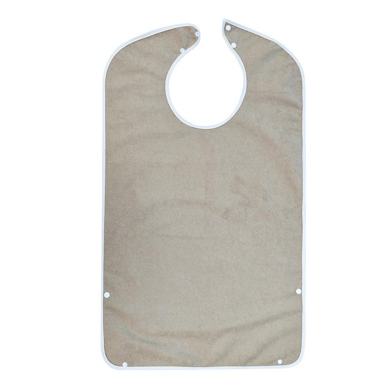 Elderly double-layer bib towel material waterproof and anti-fouling bib patient care saliva towel