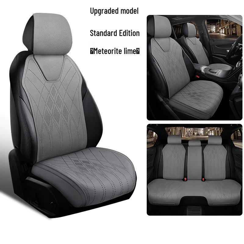 Чехлы на сиденья Geely Binyue CVT/DCT - Версии Super Energy и Dragon Soaring; Кожаные подушки.