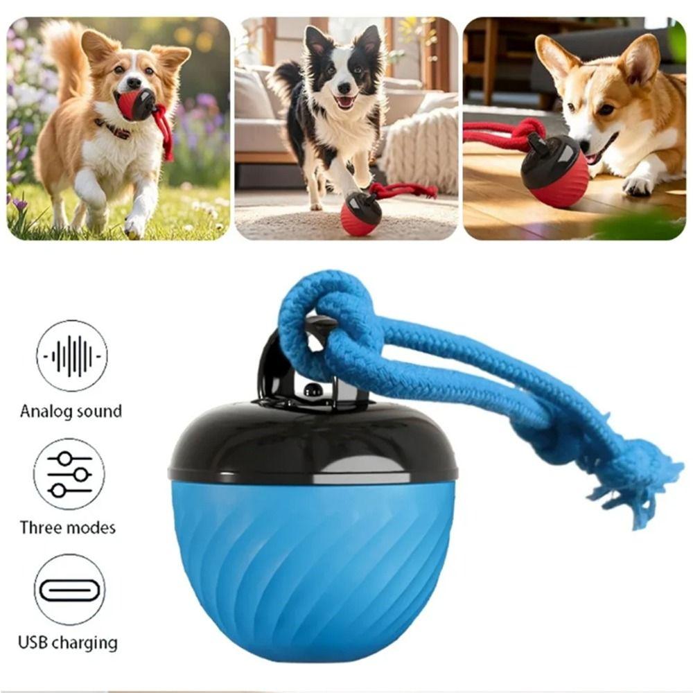 3 Modes Intelligent Dog Toy Ball Creative Automatic Moving Bouncing Ball Teeth Grinding Sports