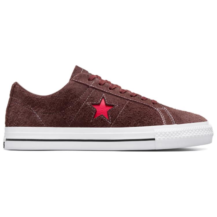 Converse One Star Pro Cons Low Eternal Earth Коричневые красные кроссовки унисекс Белые A05323C