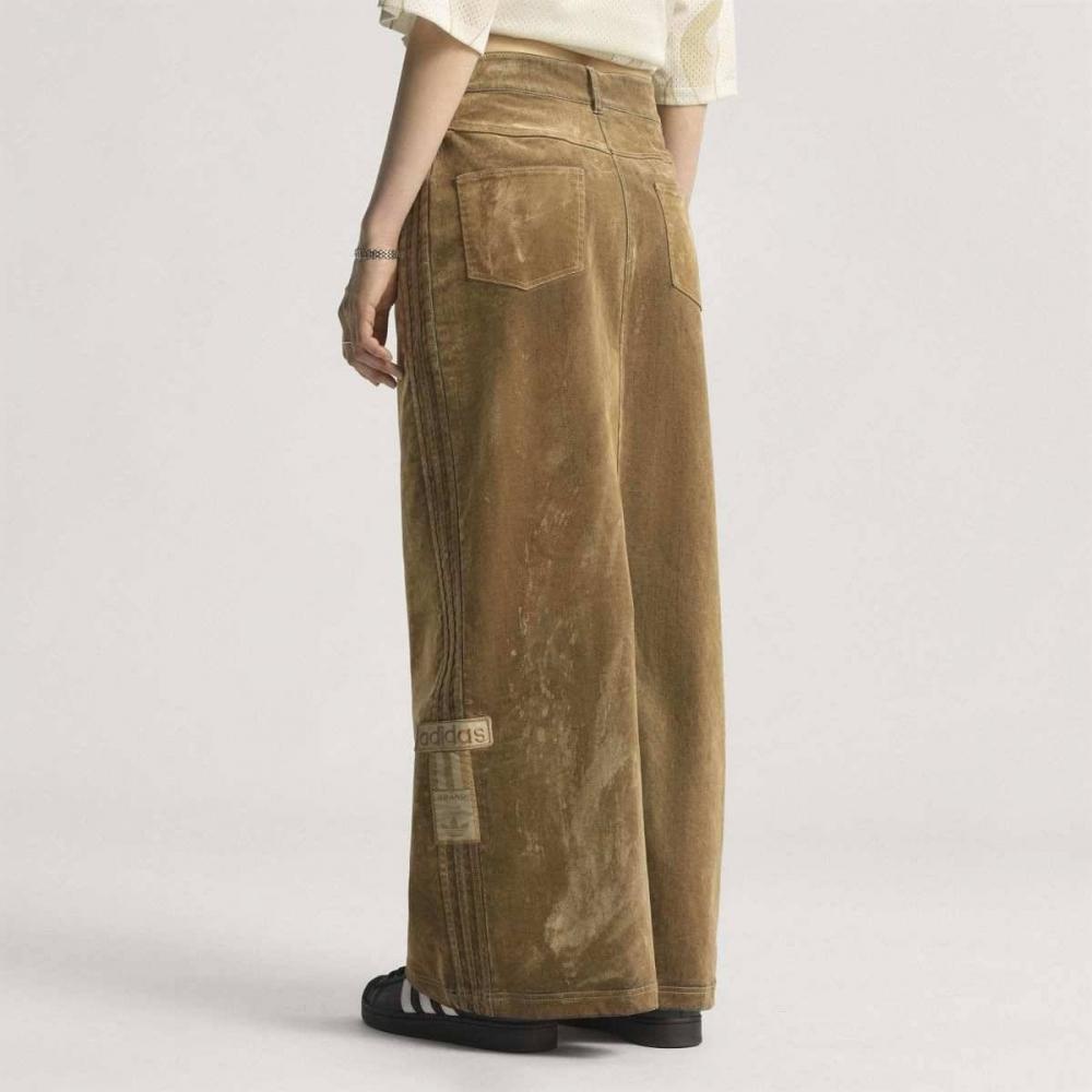 Adidas Adibreak Maxi Skirt Brown Jy2397
