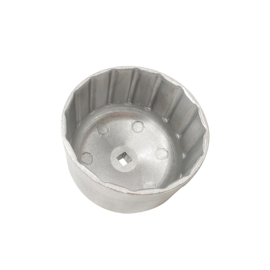 Ключ для масляного фильтра картриджного типа 86 мм 16 граней Крышки корпуса фильтра Инструменты для снятия масляного фильтра Серебристый Замена для