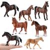 Intricate Lifelike Wild Horse Models Crafted From Durable Pvc Decoration For