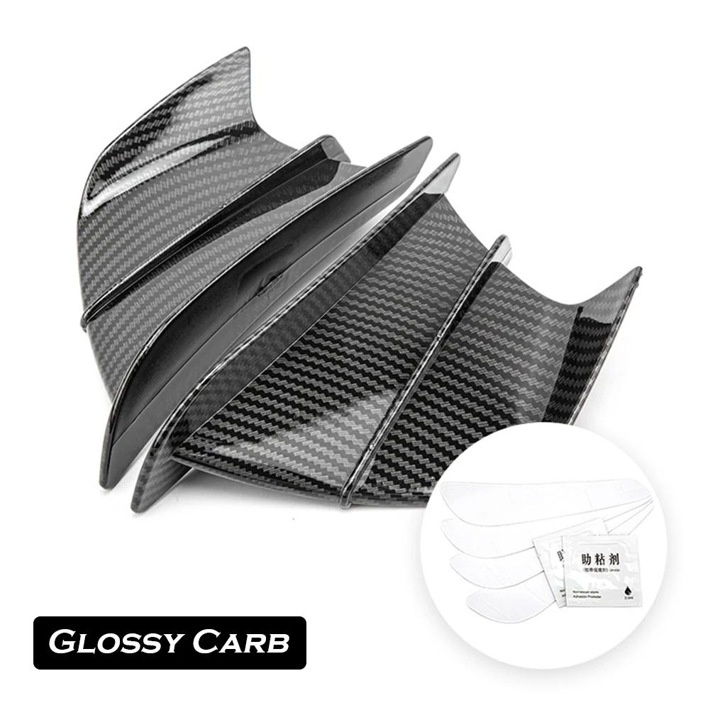 Motorcycle Winglet Aerodynamic Wing Kit Spoiler For Yamaha Suzuki Kawasaki Honda H2/H2R Scooter Motorcycle Modification Wings