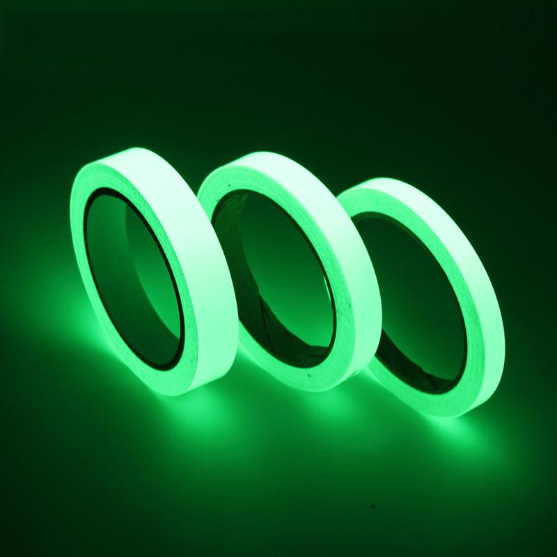 Emergency Logo In The Dark Stickers Decorative Glow Luminous Tape Self-Adhesive Party Supplies