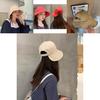 Stylish Korean Cute Youthful Round Dome Summer Sun Protection Breathable Adjustable Cotton Fisherman Hat For Women